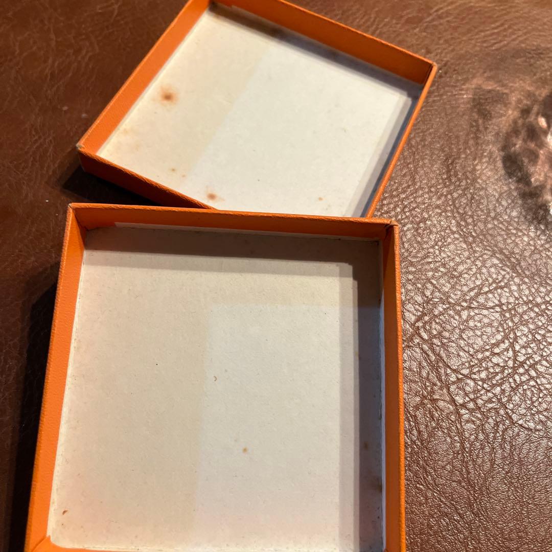 HERMES エマイユエナメルバングル 赤・青・金