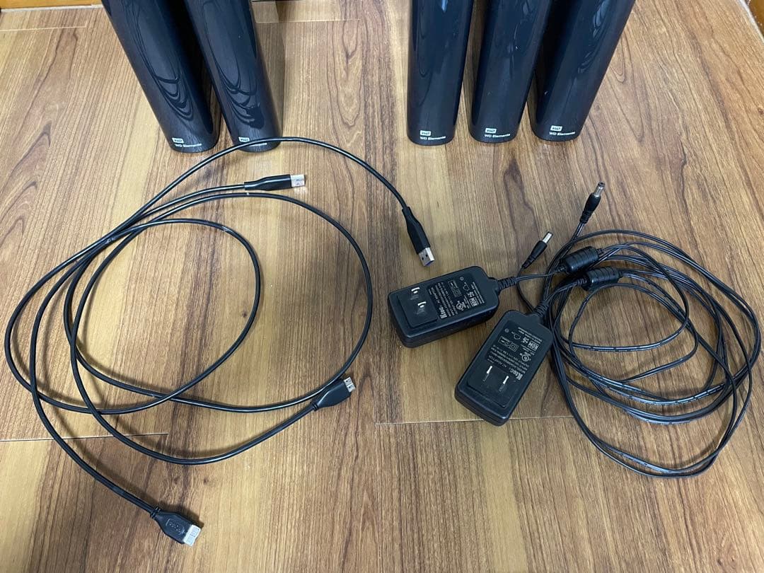 Western Digital ウエスタンデジタル HDD 6TB 5TBセット