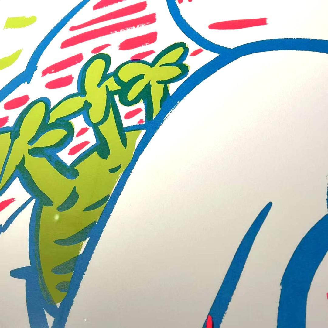 天野タケル シルクスクリーン 絵 Venus & Caudex サイン入り