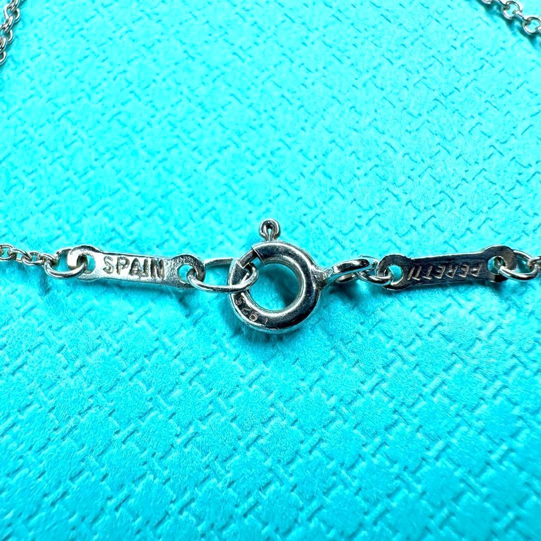 【極美品】約40cmティファニー イニシャル f F ネックレスSV925