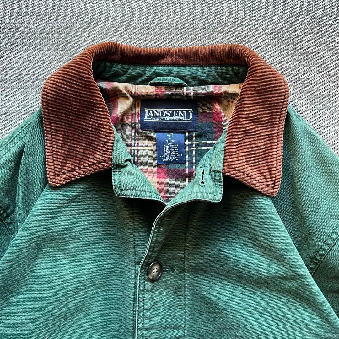 古着90's OLD LAND' END ハンティングジャケット カバーオール