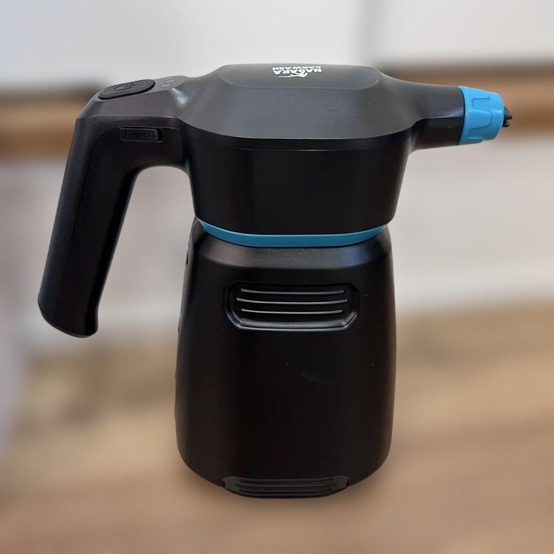 ながら洗車 スノーメン ブラックエディション 自動泡噴霧器 スノーバブル