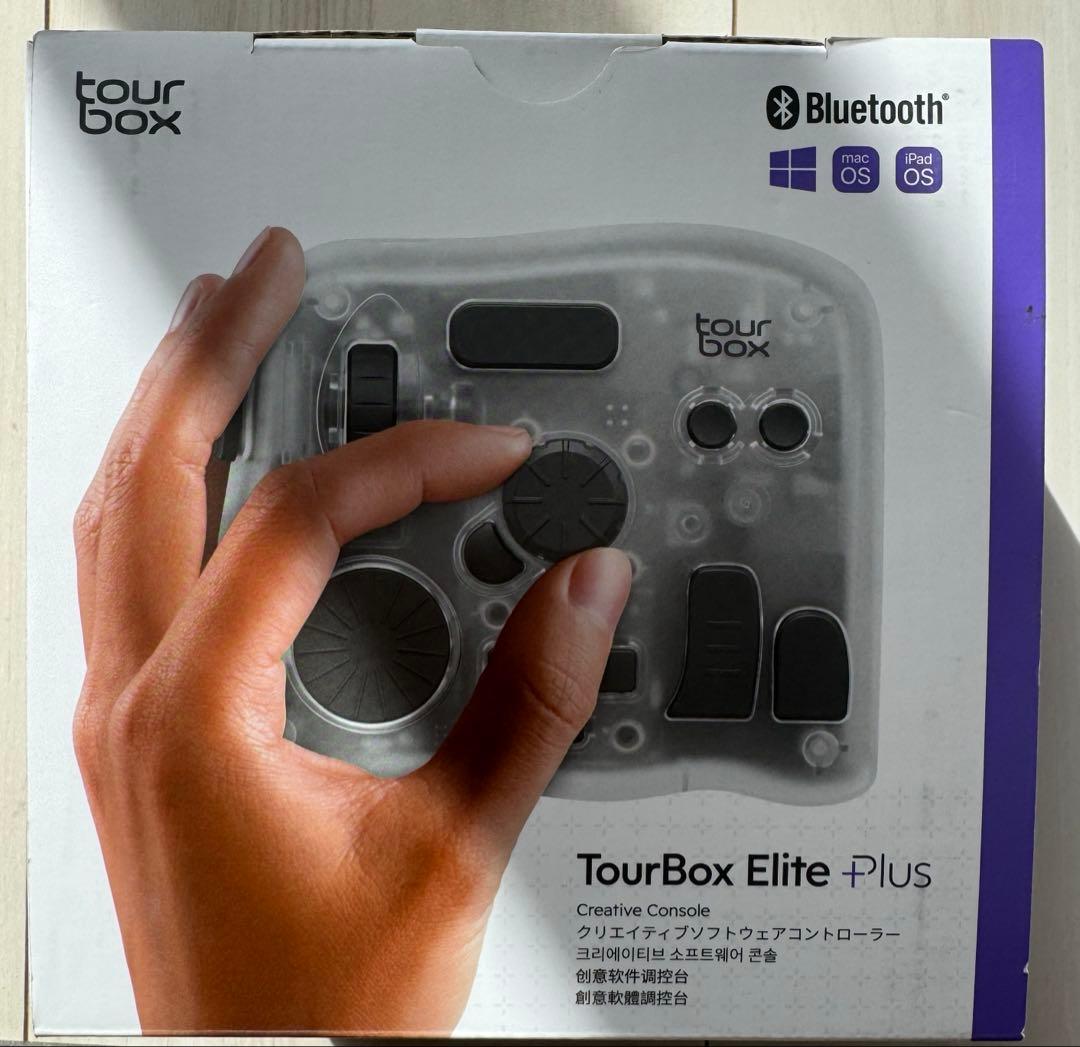 TourBox Elite Plus クリエイティブコンソール iPad使用可