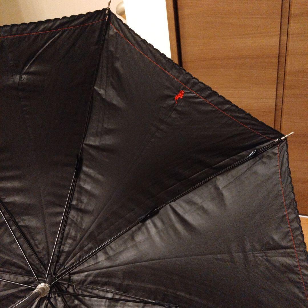 Ralph Lauren ドット柄日傘 ブラック