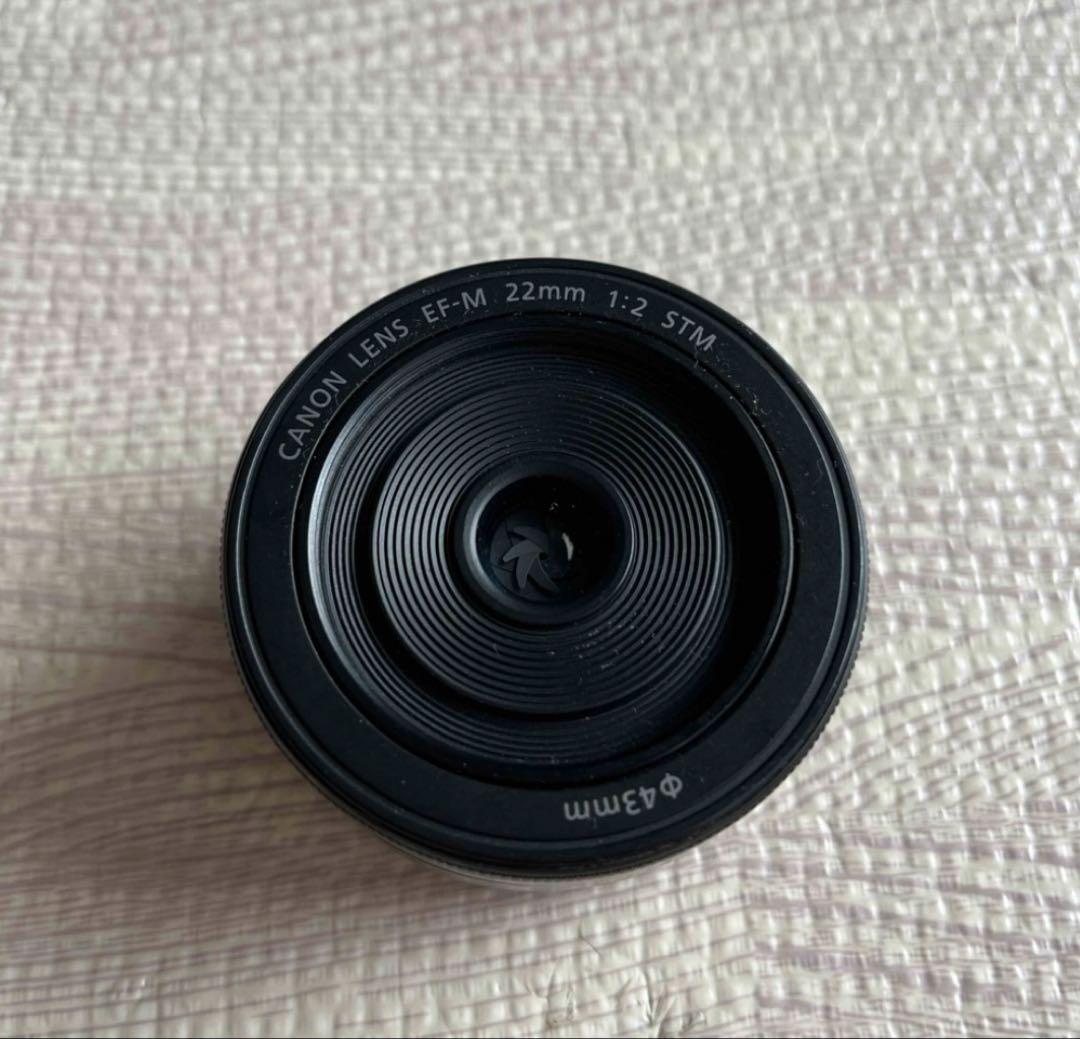 Canon 単焦点広角レンズ EF-M22mm F2 STM ミラーレス一眼対応