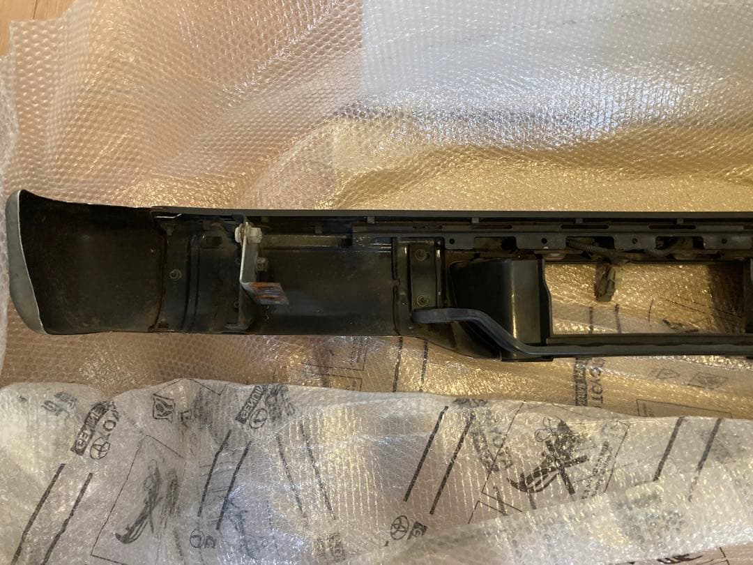 希少 D21 テラノ 後期 メッキ 純正 リアバンパー