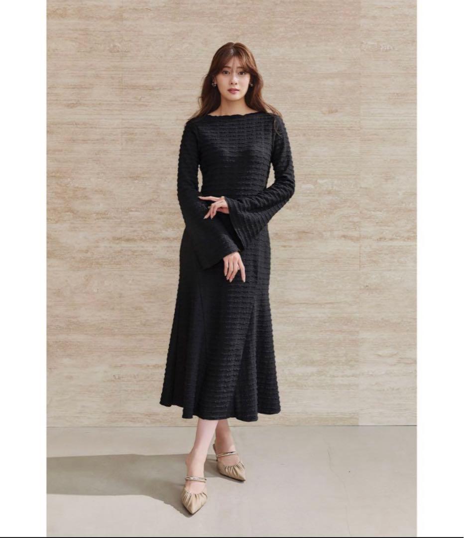 ワンピース Mermaid Jacquard Dress herlipto forher