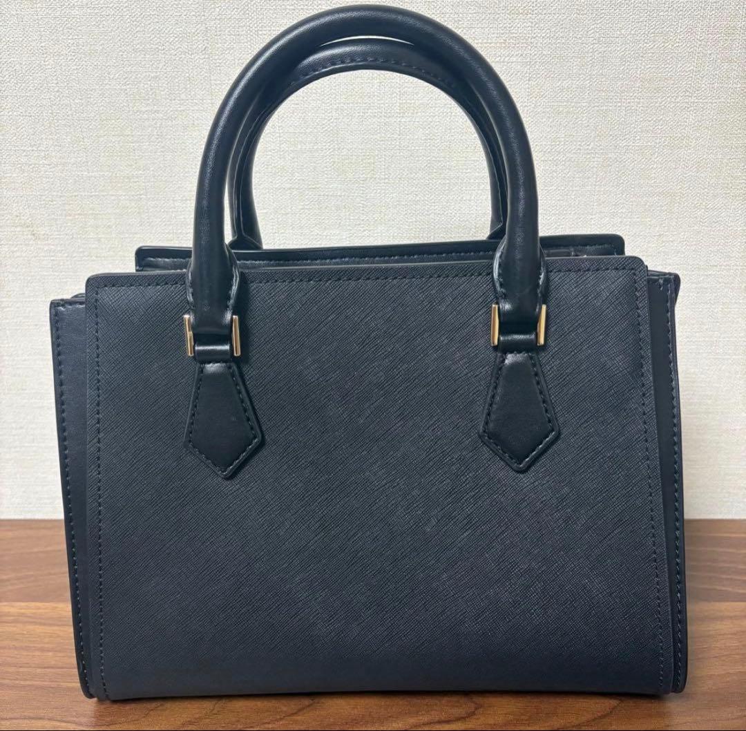 MICHAEL KORS 【マイケルコース】2way レザー　黒 ハンドバッグ