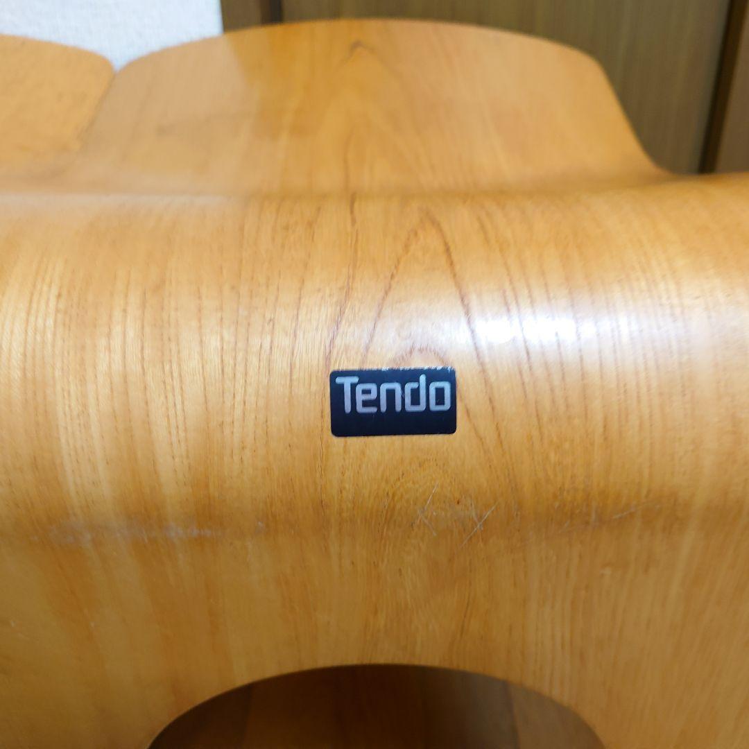 天童木工 Tendo 木製 座椅子 4脚 和室 旅館　②