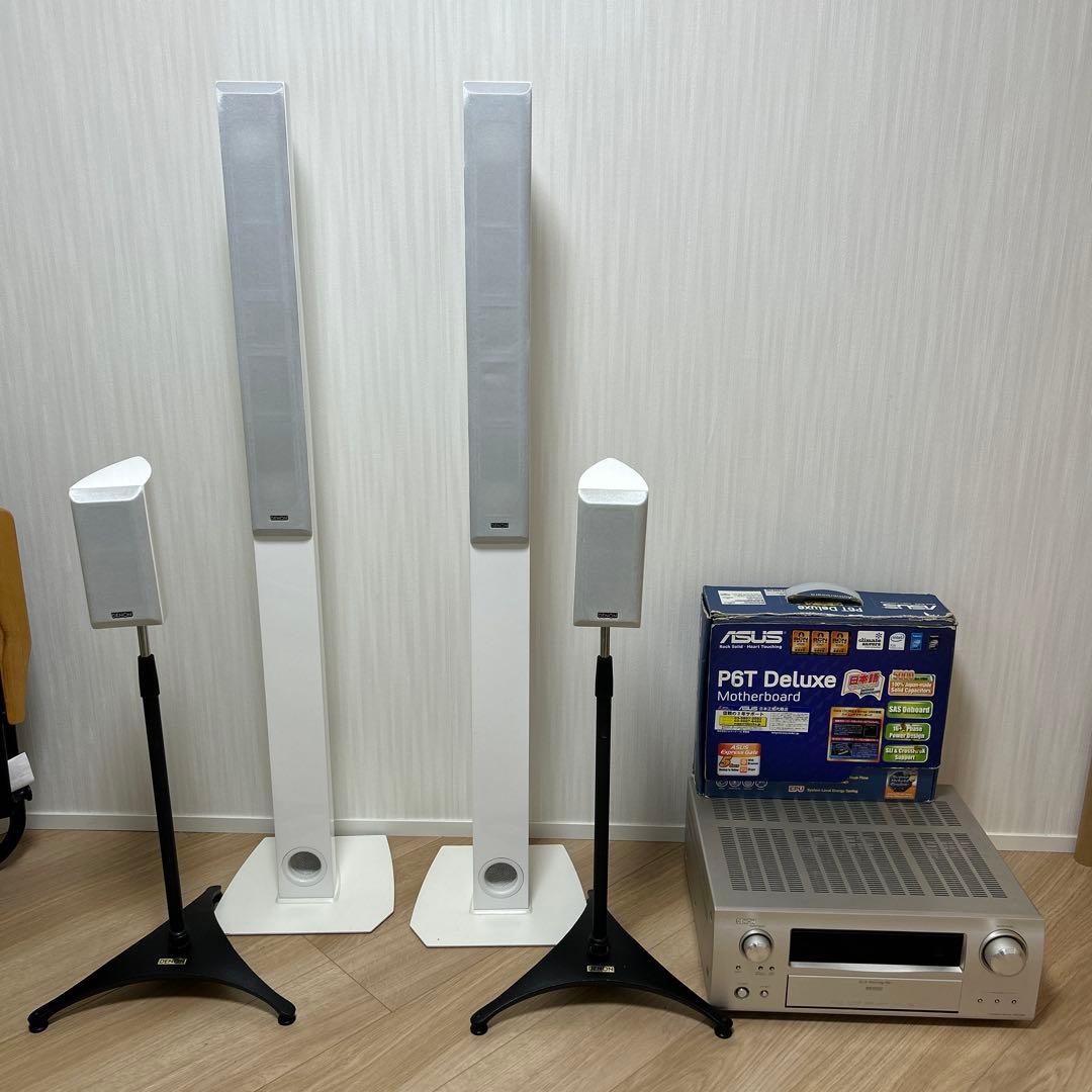 値下げ！DENON サラウンドスピーカー&レシーバーセット