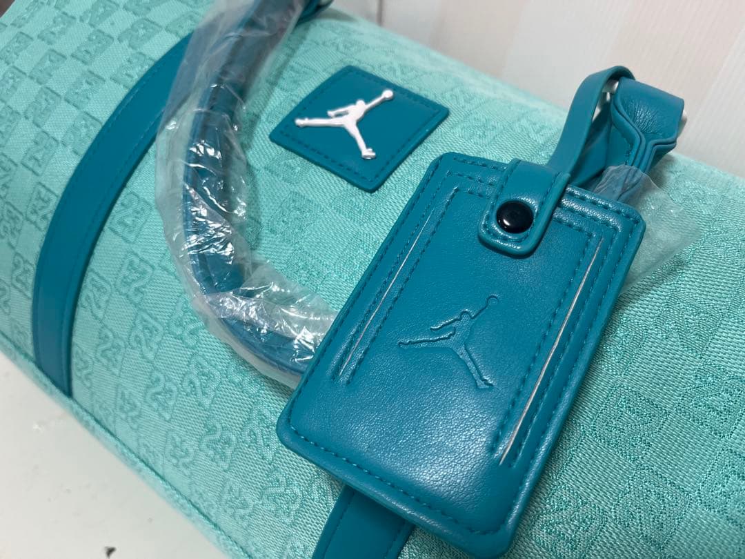 Jordan ボストンバッグ ターコイズ　未使用