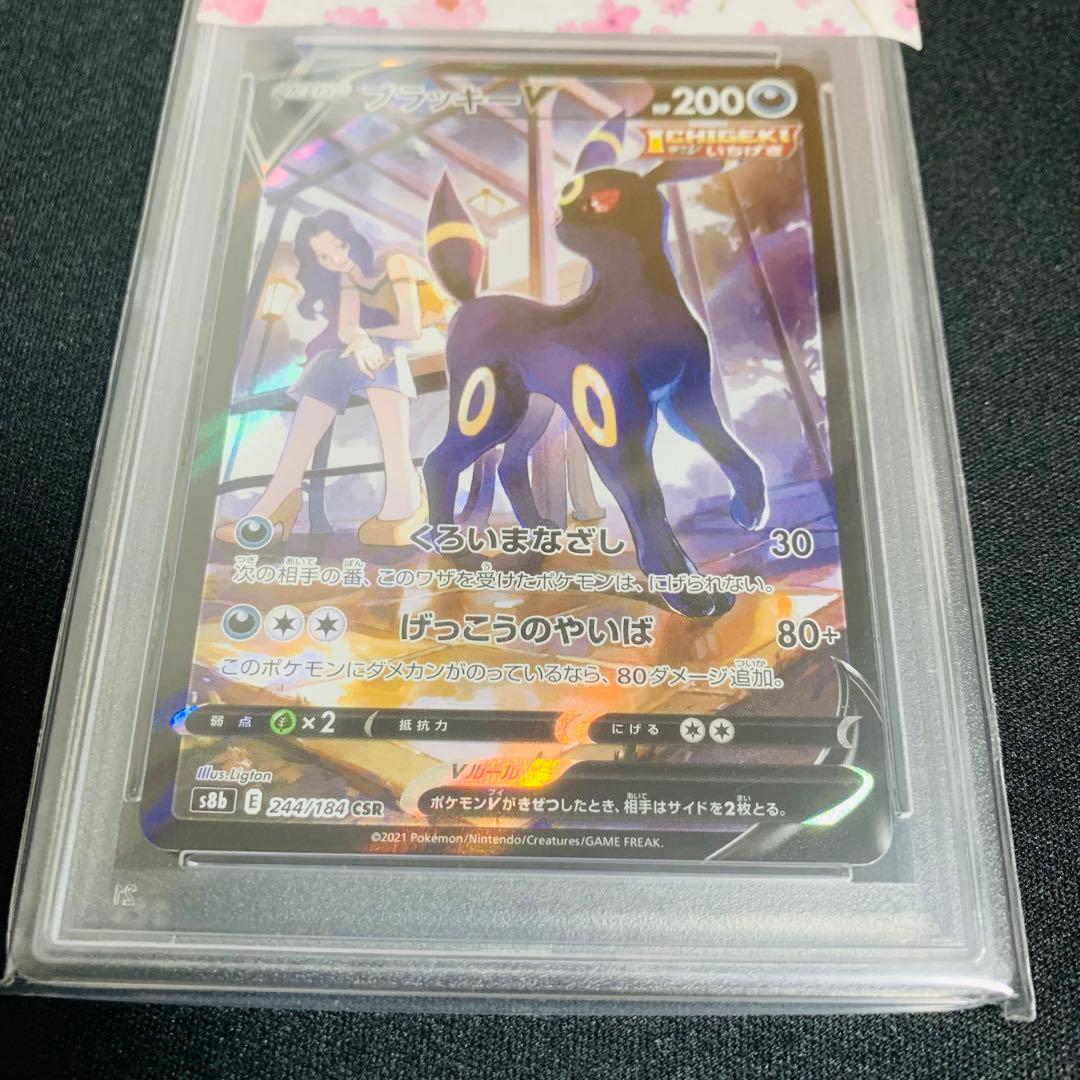 a*a様 【PSA10】【美品】ブラッキー V s8b 244/184 CSR