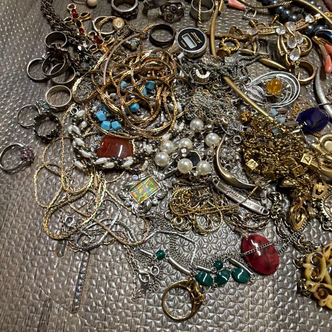 アクセサリーまとめ売り 遺品整理 ビンテージ K18 SV925