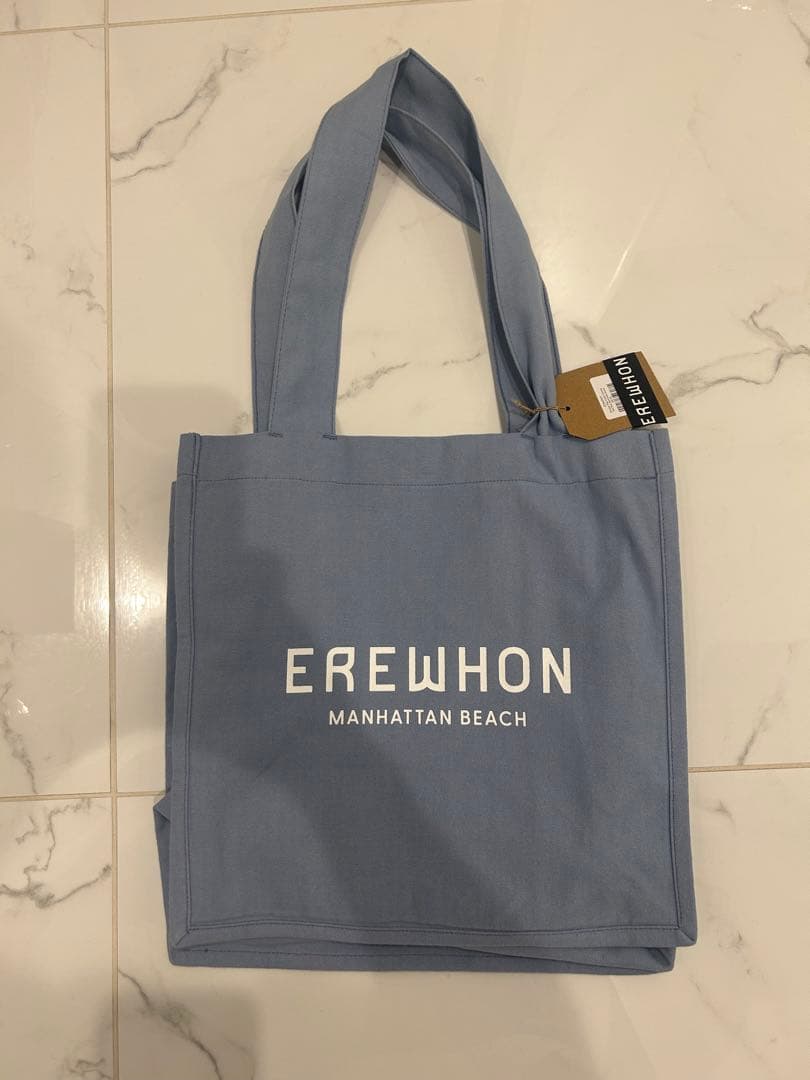 【限定品、新品】EREWHON エレウォンマンハッタンビーチエコバッグ