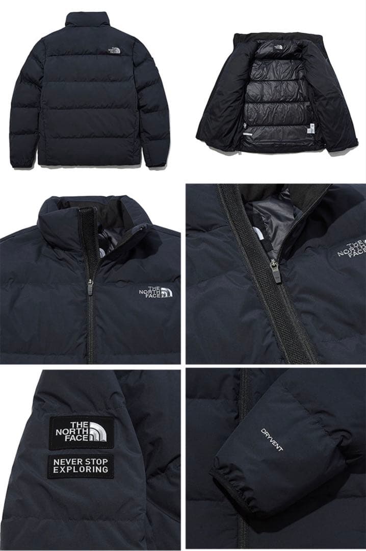 定番✨THE NORTH FACEノースフェイス ダウンジャケット　チャコール黒