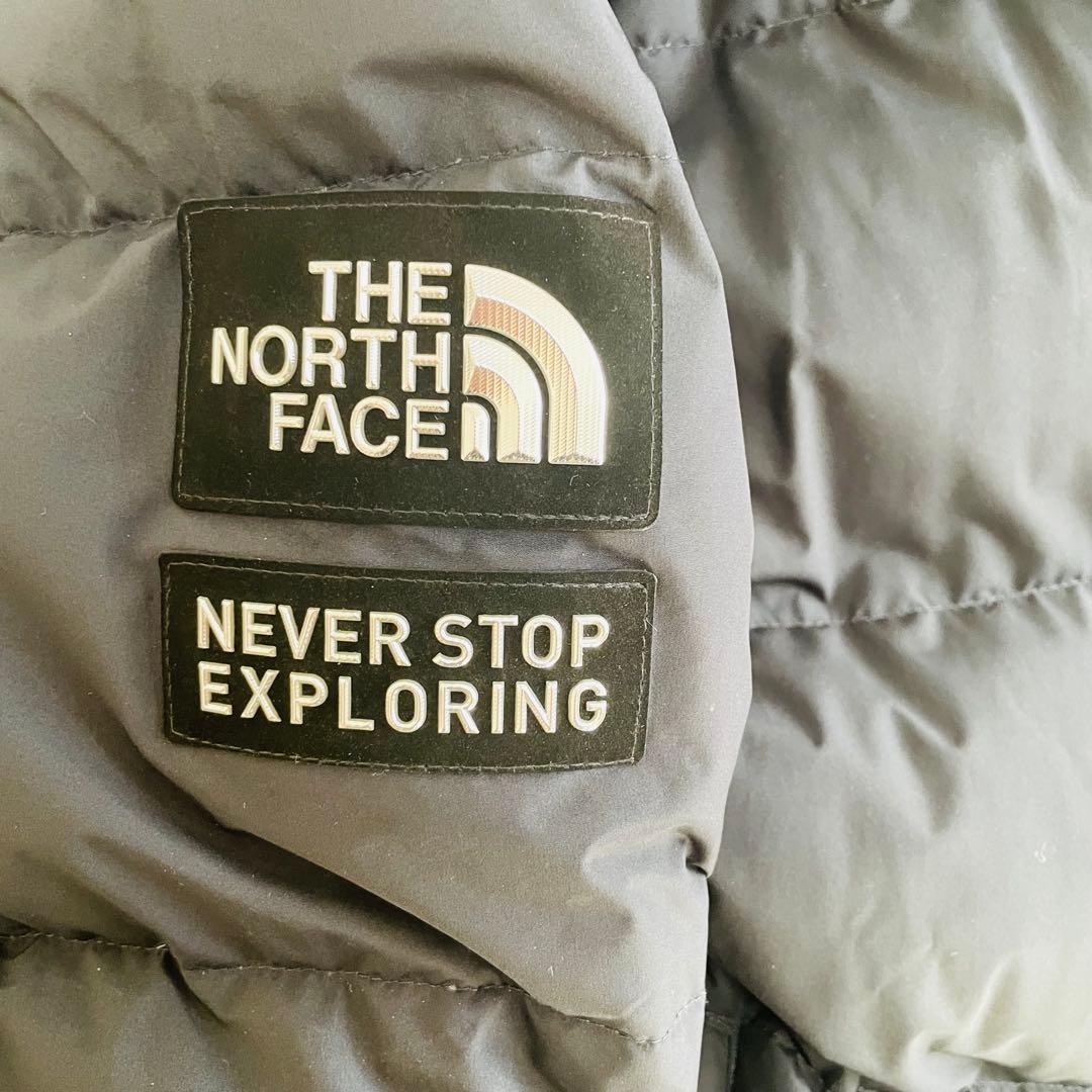定番✨THE NORTH FACEノースフェイス ダウンジャケット　チャコール黒