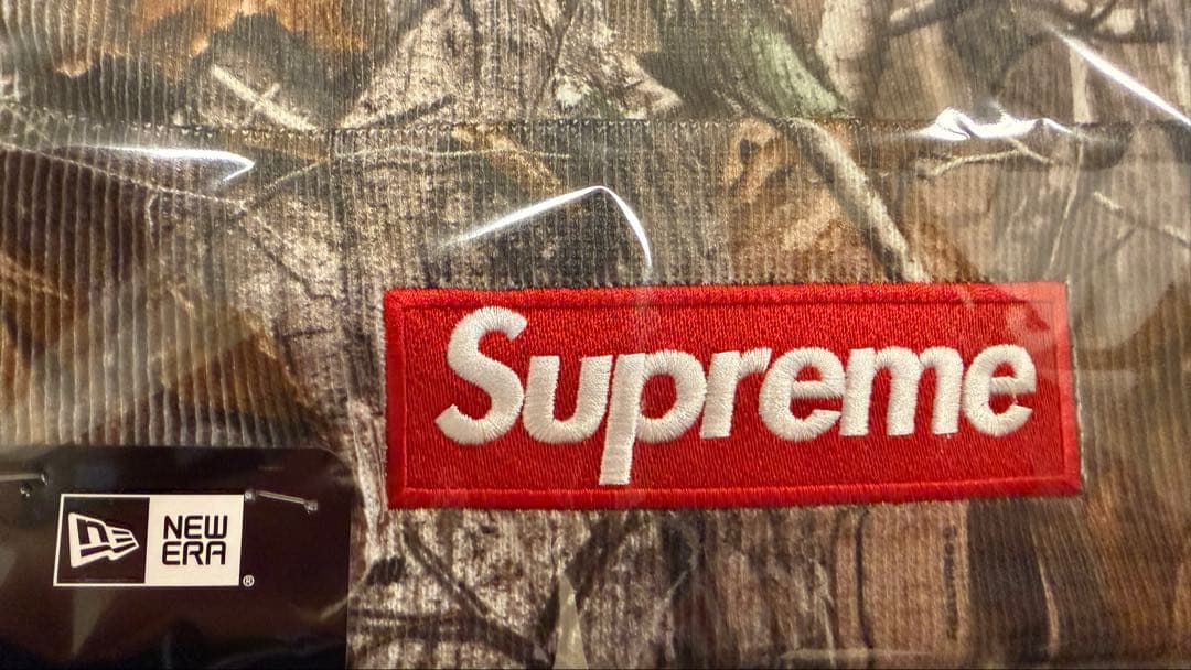 帽子 Supreme NEW ERA Box Logo Beanie Realtree