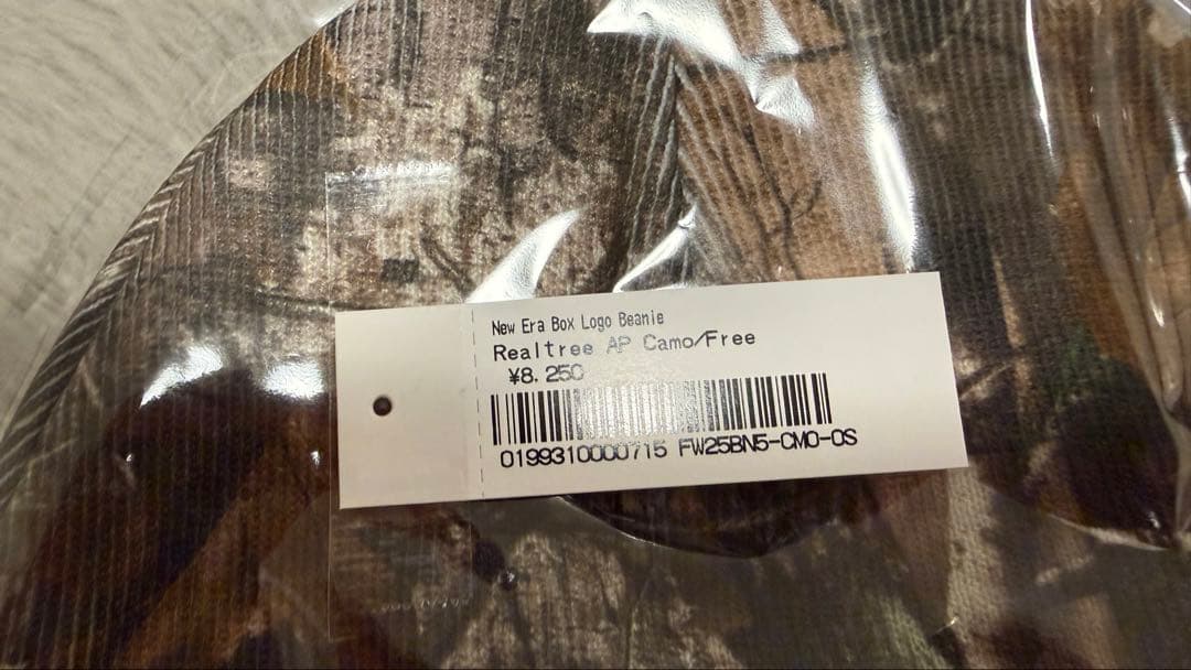 帽子 Supreme NEW ERA Box Logo Beanie Realtree