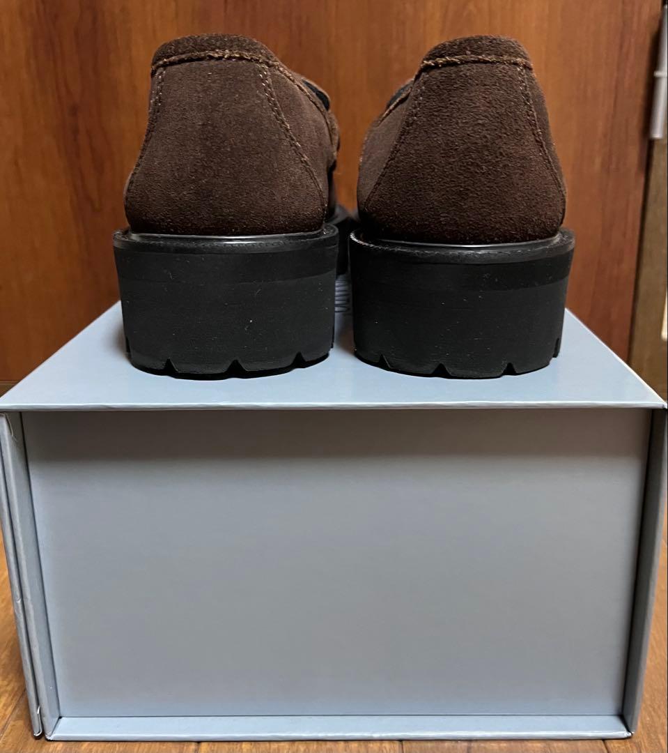 新品deuxieme classe別注 カミナンド スエードローファー 9