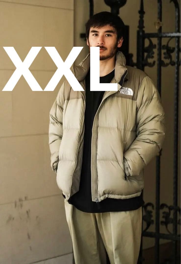 ノースフェイス ヌプシ　ダウンジャケット nd92335 グレー XXL