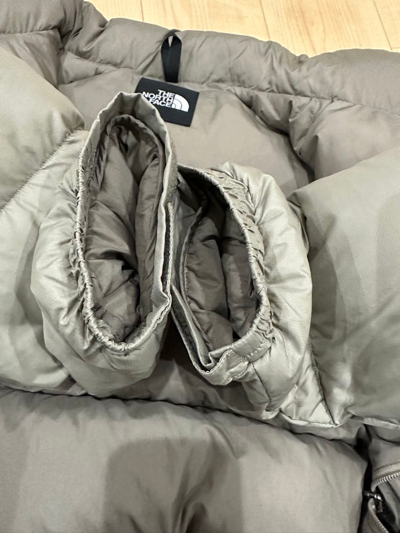 ノースフェイス ヌプシ　ダウンジャケット nd92335 グレー XXL