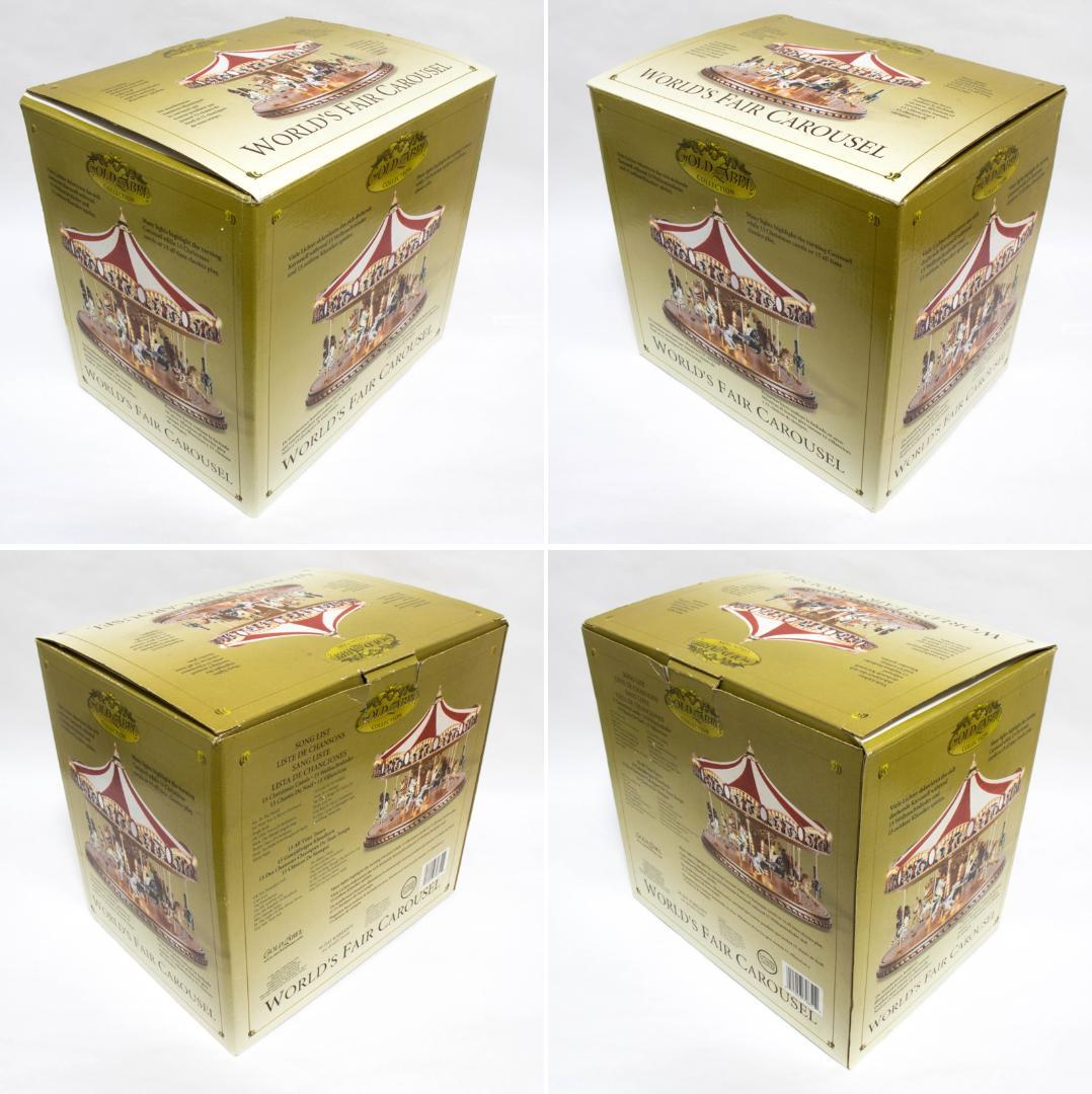 [匿名配送]ミスタークリスマス ゴールドラベル メリーゴーランド オルゴール