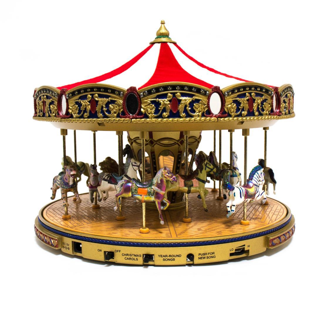 [匿名配送]ミスタークリスマス ゴールドラベル メリーゴーランド オルゴール