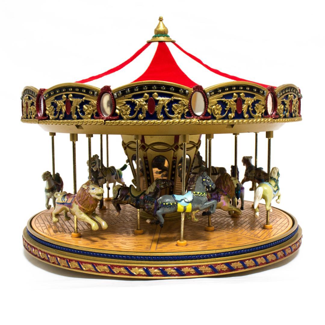 [匿名配送]ミスタークリスマス ゴールドラベル メリーゴーランド オルゴール