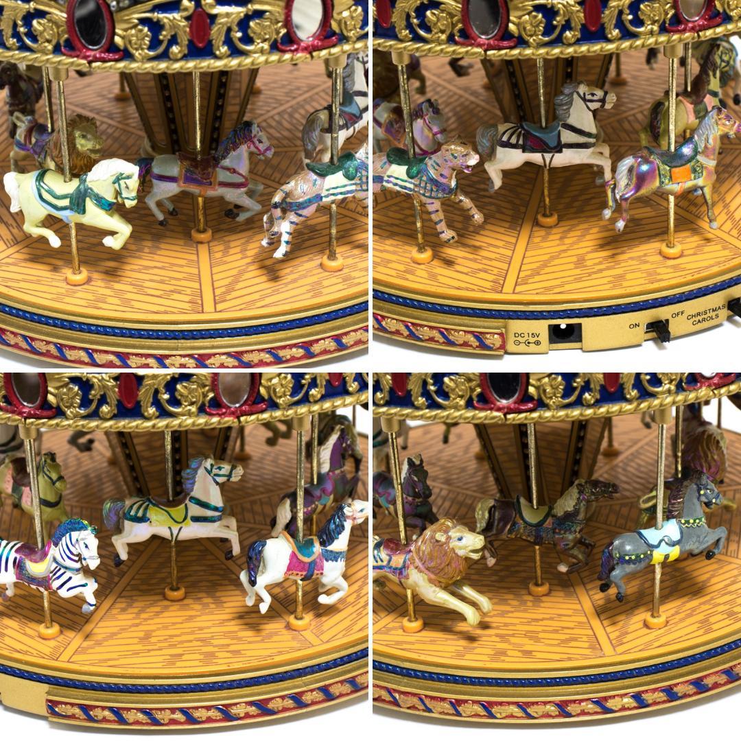 [匿名配送]ミスタークリスマス ゴールドラベル メリーゴーランド オルゴール