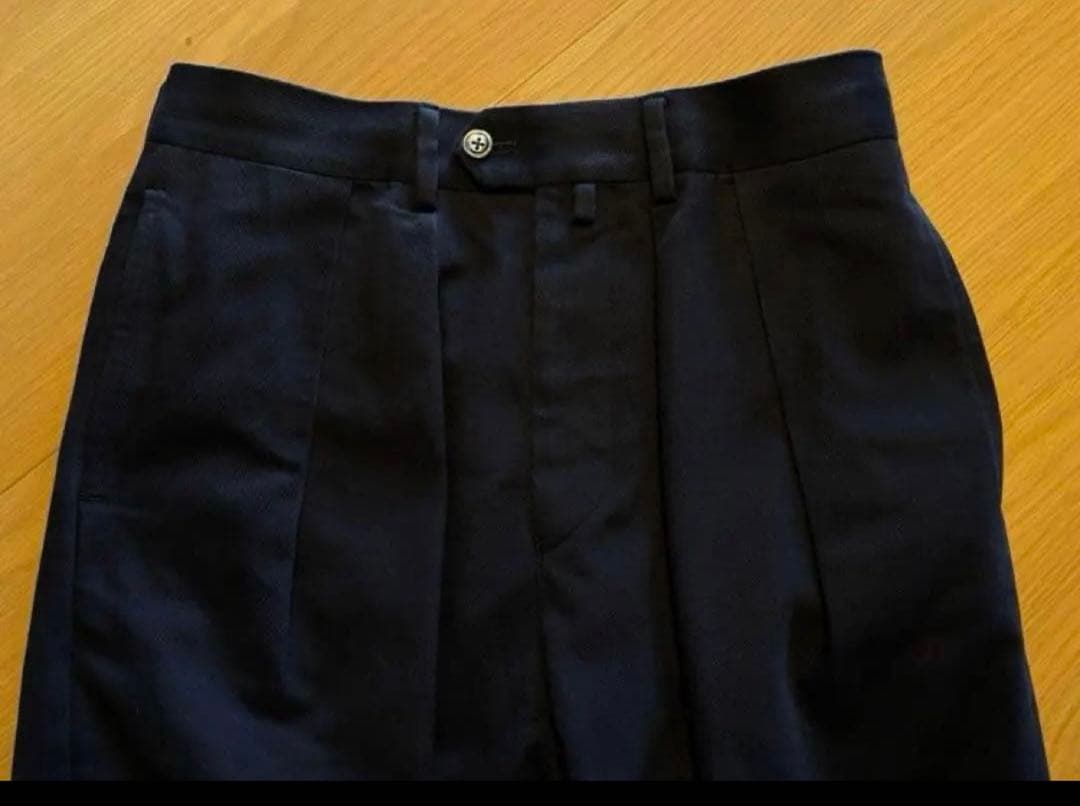 NEAT ネイビー(濃紺)スラックス