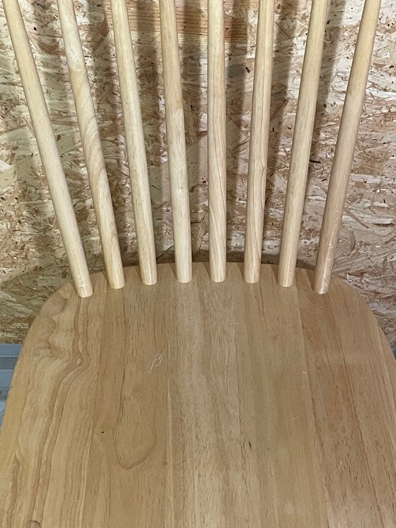 2脚セット 北欧風　ナチュラル　ウィンザーチェア