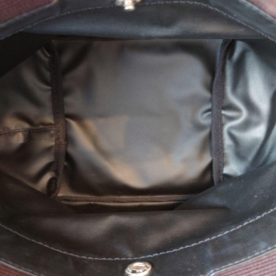 エルベシャプリエ 701C 舟型 トート Sサイズ ネイビー モカ