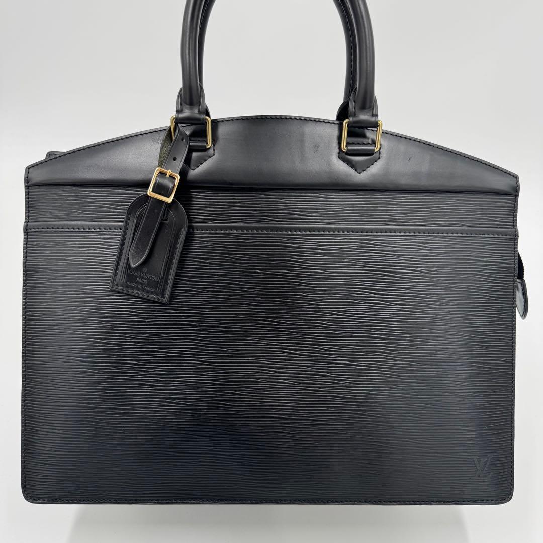 ルイヴィトン エピ リヴィエラ レザー ハンドバッグ ビジネス ブラック