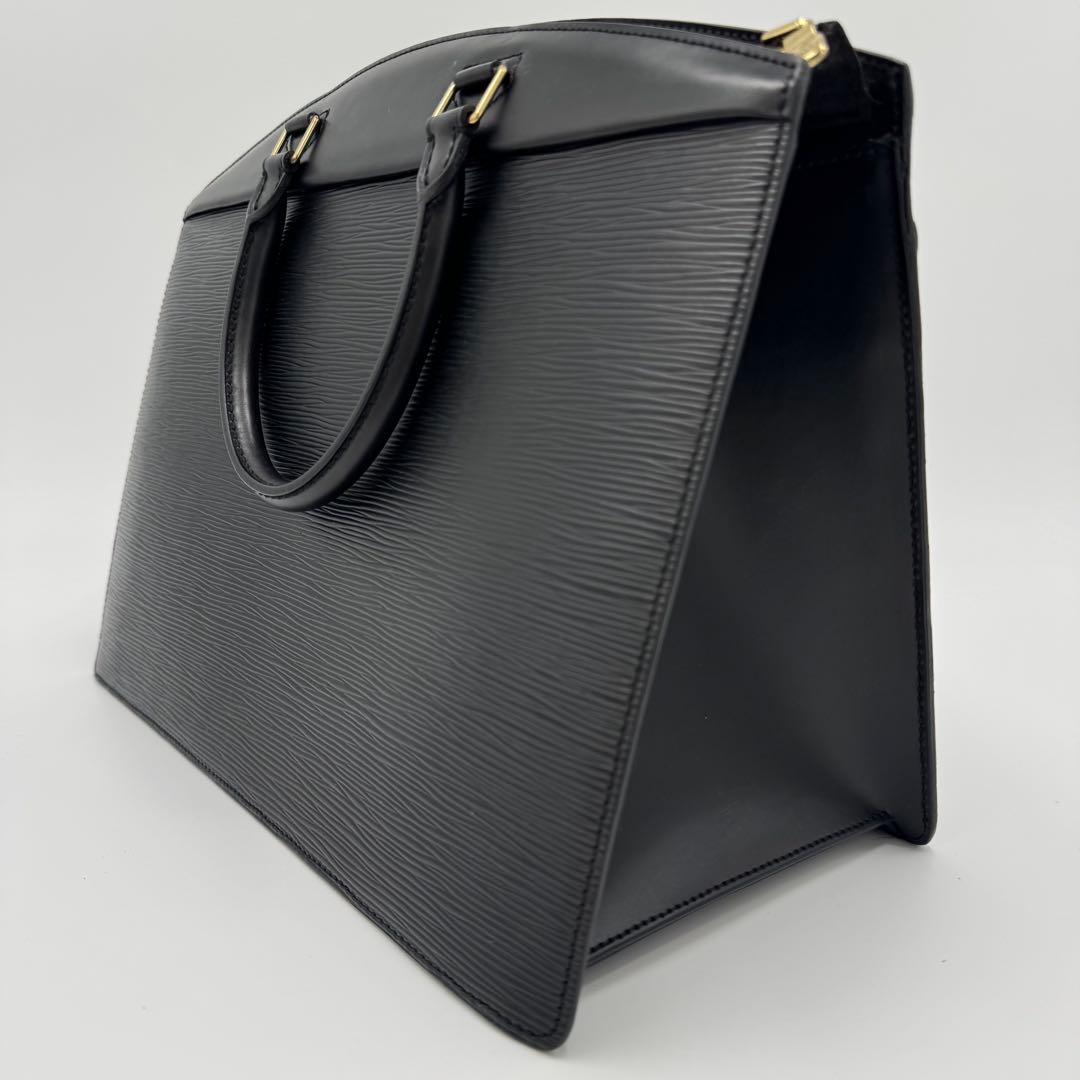 ルイヴィトン エピ リヴィエラ レザー ハンドバッグ ビジネス ブラック