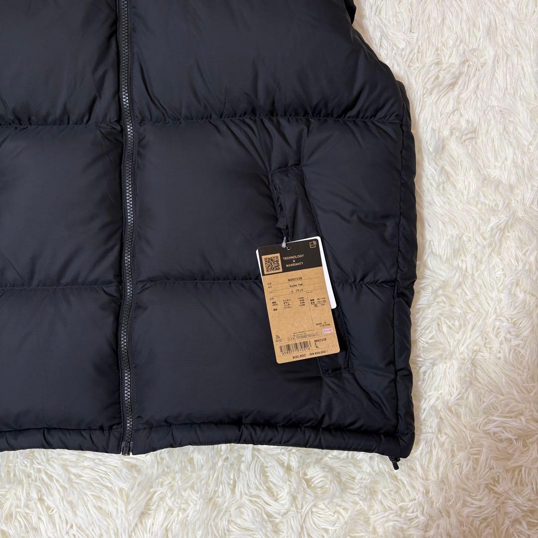 新品タグ付き ノースフェイス ヌプシ ダウンベスト ND92338 XLサイズ