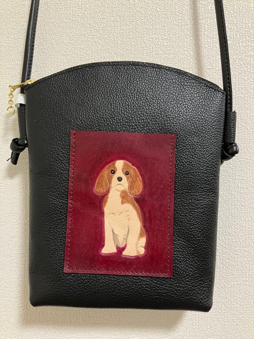 本革　ポシェット　キャバリア