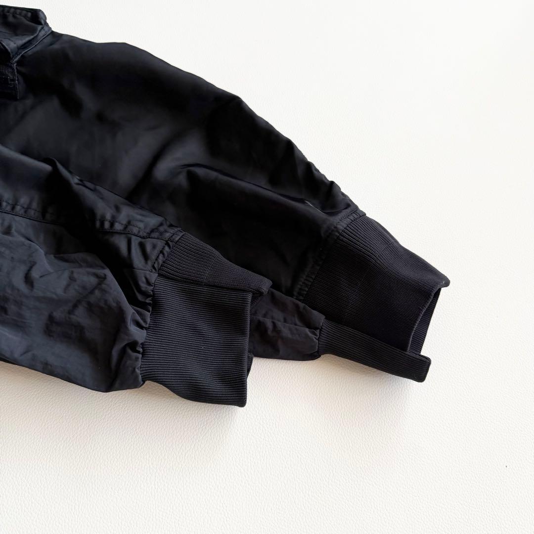 【ナイキ × サカイ】 ドッキング フーデッドブルゾン ジャケット XS 黒