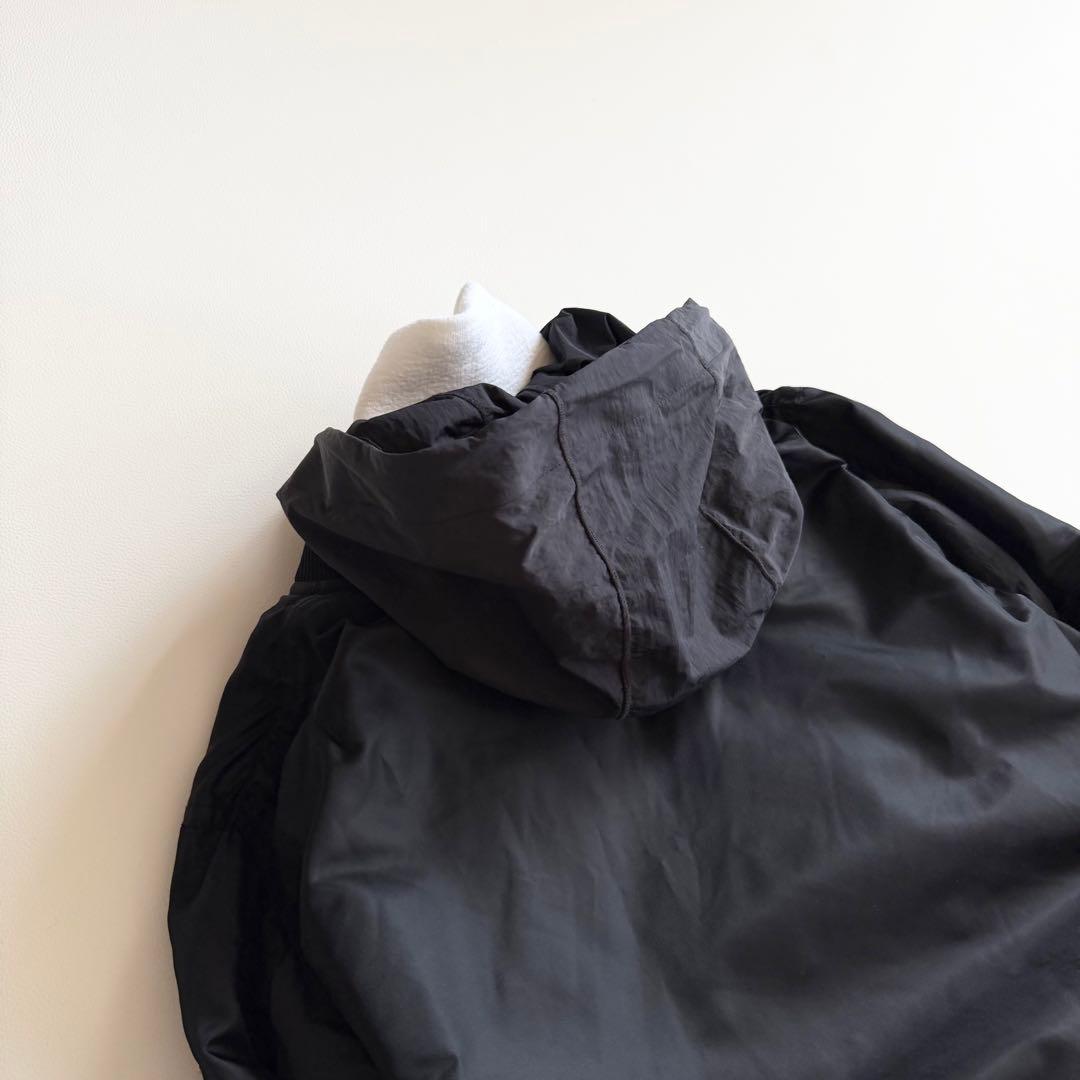 【ナイキ × サカイ】 ドッキング フーデッドブルゾン ジャケット XS 黒