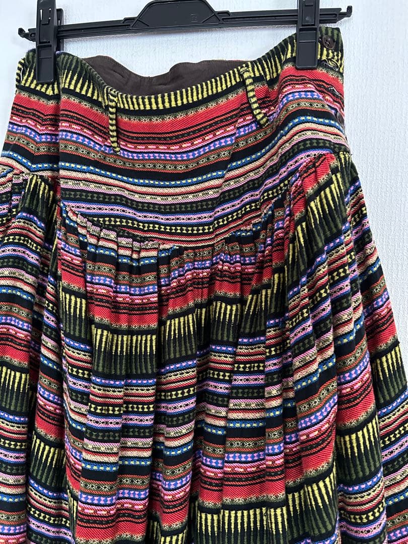 kapital パンツ　エスニック　ガウチョパンツ　アミッシュパンツ