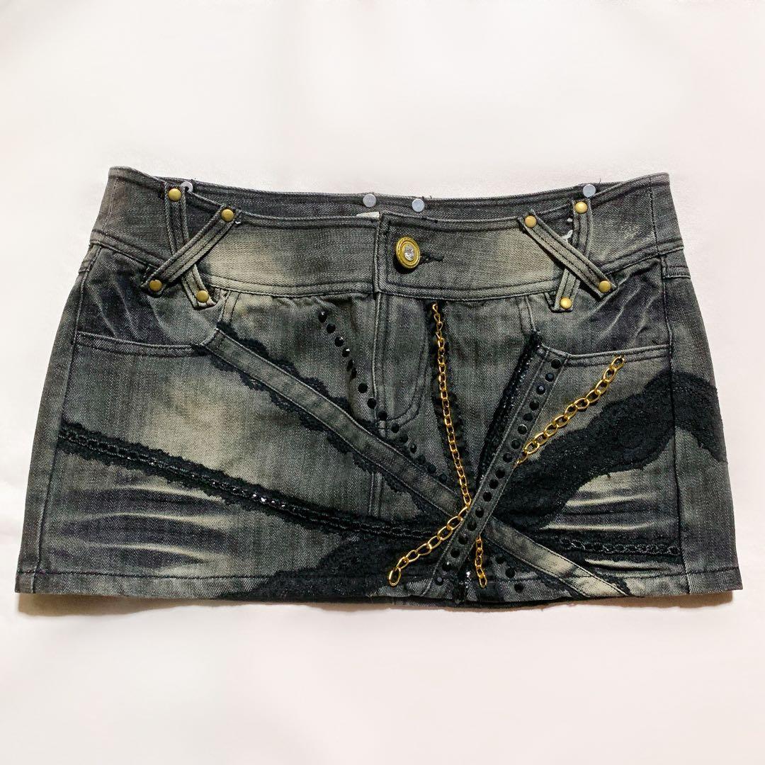 美品 GOLDS infinity ミニスカート