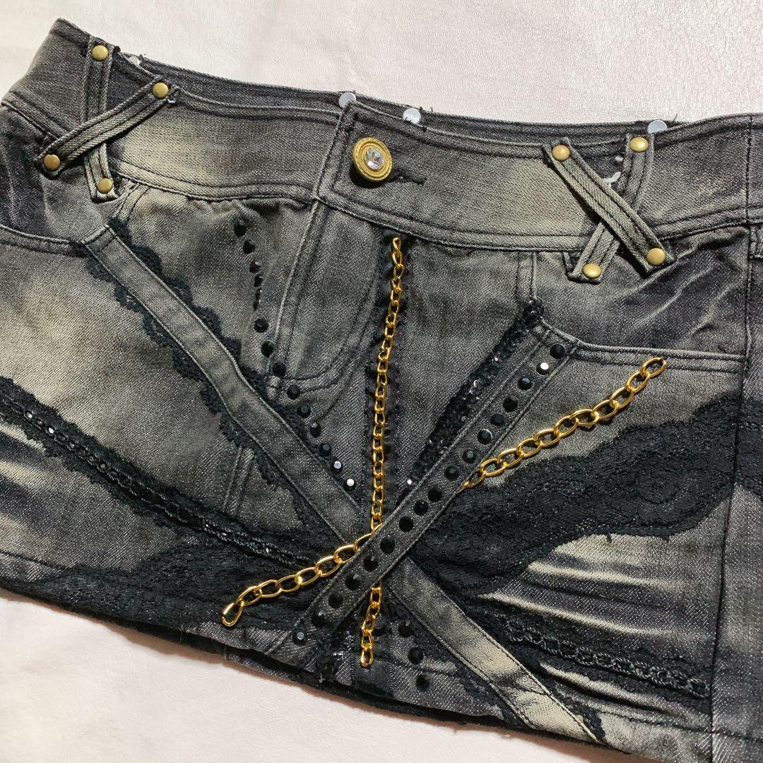 美品 GOLDS infinity ミニスカート