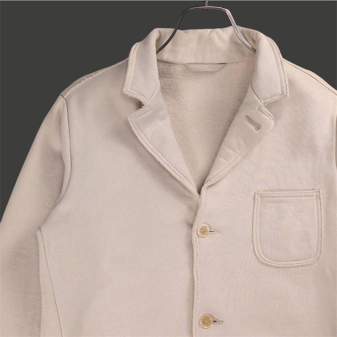 現行✨45R 裏起毛 スウェットジャケット コットン 洗える R刺繡 2Way