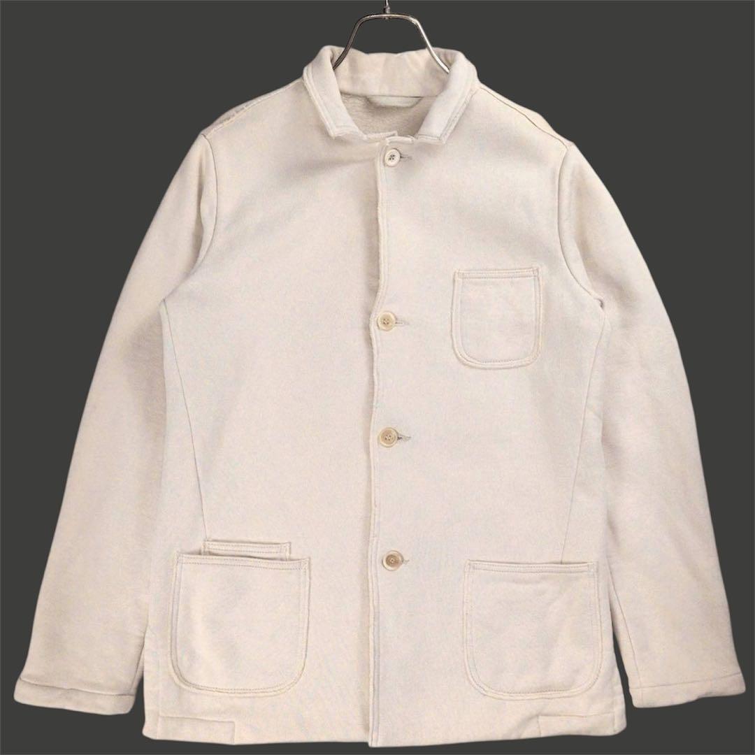 現行✨45R 裏起毛 スウェットジャケット コットン 洗える R刺繡 2Way