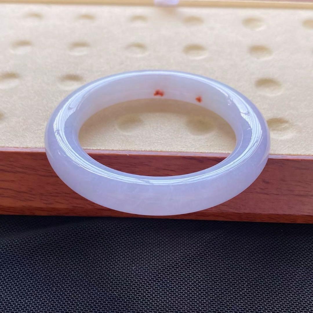 本翡翠、春彩小さいバングル　〜52.5