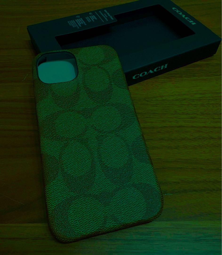 ❤︎コーチ COACH ❤︎ IPHONE 15 ケース・シグネチャー キャンバス