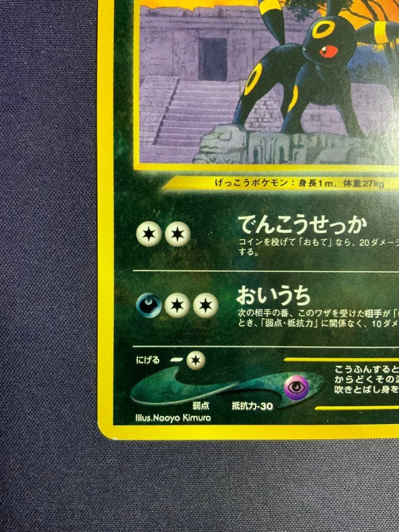 ブラッキー 旧裏 ポケモンカード プロモ プレミアムファイル2 197