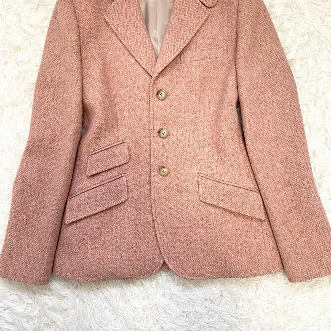 MIYABI☆ラルフローレン ツイードジャケット テーラード ピンク 11
