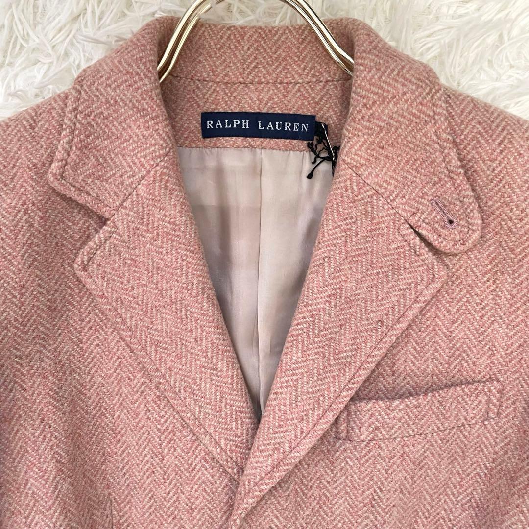 MIYABI☆ラルフローレン ツイードジャケット テーラード ピンク 11