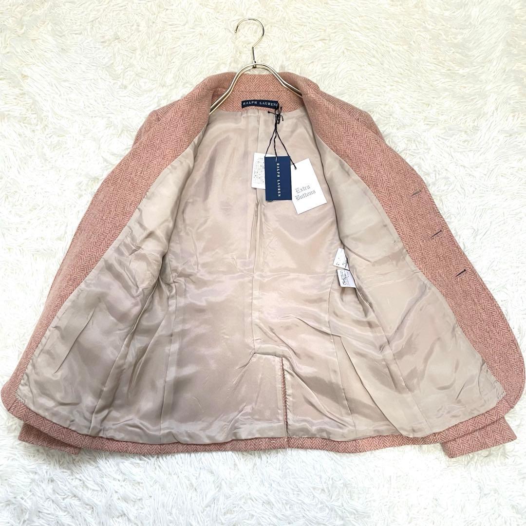 MIYABI☆ラルフローレン ツイードジャケット テーラード ピンク 11