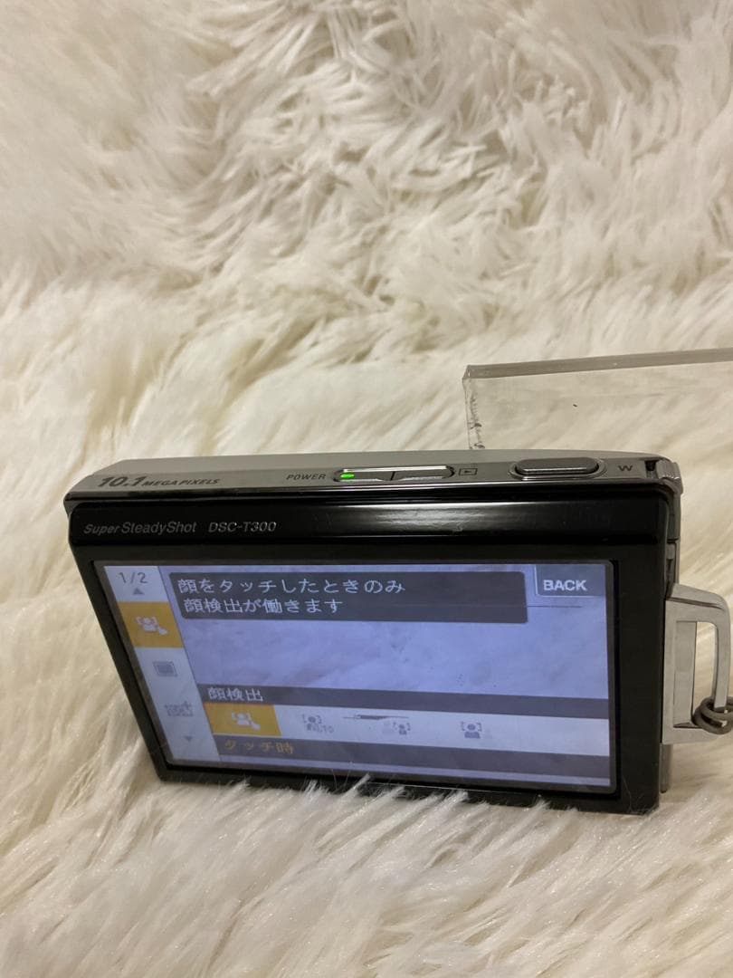 【簡易動作確認済】 SONY Cyber-shot DSC-T300 シルバー